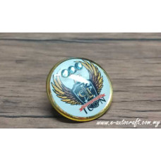 Collar Pin Gold Gloss  Full Color Printing CP/GG_02